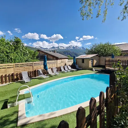 펜션 Grande Maison De Village Avec Piscine Chauffee *